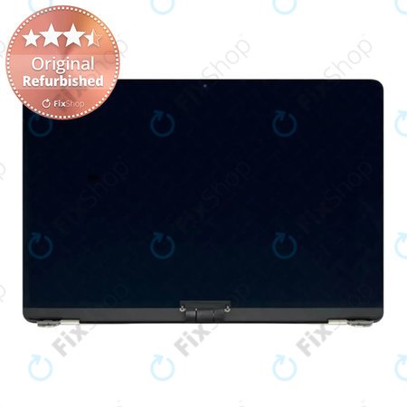 Apple MacBook Air 13" M2 A2681 (2022) - LCD Display + Frontglas + Abdeckung (Starlight) Original Refurbished